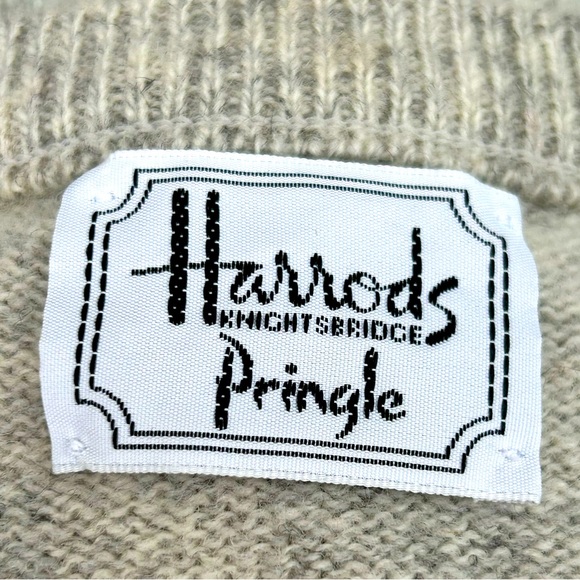 HARROD’S PRINGLE XL💯pure new wool-looks new-machine wash-made in Scotland - Picture 4 of 6